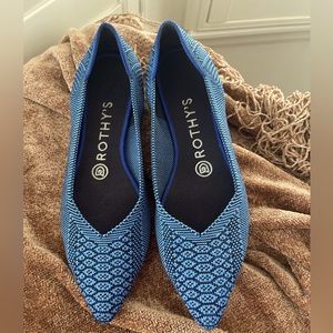 Rothy’s Points: RETIRED - Blue, Size 7